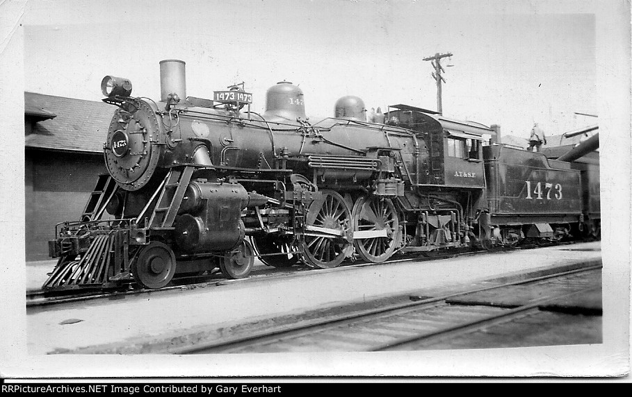 ATSF 4-4-2 #1473 - Atchison, Topeka & Santa Fe